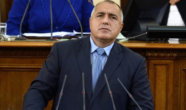 epa04480214 New Bulgarian Prime Minister Boyko Borisov speaks at the Parliament in Sofia, Bulgaria, 07 November 2014. Conservative politician Boyko Borisov, 55, returned to the office of Bulgarian prime minister after his minority government won a vote of confidence in parliament. A month after snap polls and less than two years since Borisov resigned as prime minister amid protests against his policies, parliament voted with 136-97 in favour of his government. Borisov's cabinet was backed by a coalition comprising his conservative GERB party and the Reformist Bloc, with the additional external support of two smaller parties, the nationalist Patriotic Front and the centre-left Alternative for Bulgarian Renaissance.  EPA/VASSIL DONEV