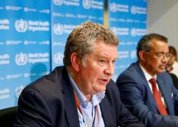FILE PHOTO: Executive Director of the World Health Organization's (WHO) emergencies program Mike Ryan speaks at a news conference on the novel coronavirus (2019-nCoV) in Geneva, Switzerland February 6, 2020. REUTERS/Denis Balibouse
