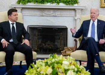 President Joe Biden meets with Ukrainian President Volodymyr Zelenskyy in the Oval Office of the White House, Wednesday, Sept. 1, 2021, in Washington. (AP Photo/Evan Vucci)