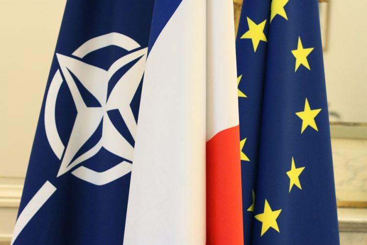 Drapeaux dans les bureaux du CMA, le jeudi 23 dcembre 2010.