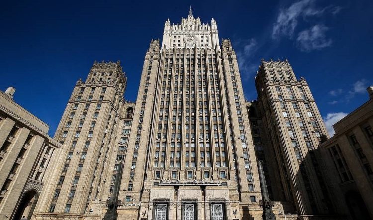 MOSCOW, RUSSIA – SEPTEMBER 18, 2018: The Russian Foreign Ministry headquarters. Russia has summoned Israeli Ambassador to Russia Gary Koren over the incident with the Russian Il-20 jet downed in Syria. Sergei Fadeichev/TASS
Ðîññèÿ. Ìîñêâà. Çäàíèå Ìèíèñòåðñòâà èíîñòðàííûõ äåë ÐÔ. Ïîñîë Èçðàèëÿ Ãàððè Êîðåí âûçâàí â ÌÈÄ ÐÔ â ñâÿçè ñ ñèòóàöèåé ñ ðîññèéñêèì ñàìîëåòîì Èë-20, ñáèòûì â Ñèðèè. Ñåðãåé Ôàäåè÷åâ/ÒÀÑÑ