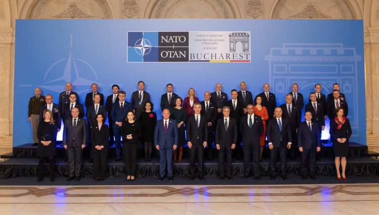 Official photo of NATO Ministers of Foreign Affairs