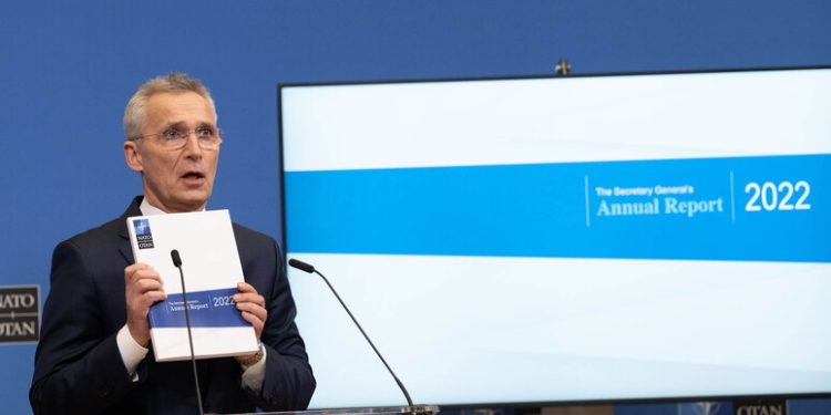 Press conference by NATO Secretary General Jens Stoltenberg for the release of his Annual Report for 2022