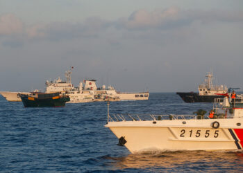 Ballafaqosje e anijeve filipinase dhe kineze në Detin e Kinës Jugore, 23 mars 2024(Foto:VCG)