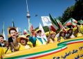 Protest against the war in Iran in Berlin. Photo: Fabian Sommer/dpa