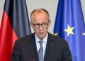 German Chancellor Friedrich Merz attends a joint press conference at the Federal Chancellery. Photo: Soeren Stache/dpa