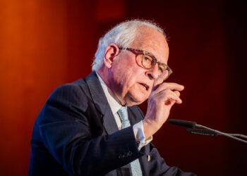 FILED - Top German diplomat Wolfgang Ischinger sees the agreement on aid for Ukraine as a loss of credibility for the EU. Photo: Christoph Soeder/dpa