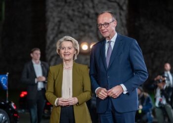 German Chancellor Friedrich Merz and EU Commission President Ursula von der Leyen - here at a meeting on the war in Ukraine in Berlin in mid-December. Photo: Michael Kappeler/dpa