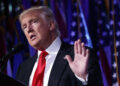 FILE - In this Nov. 9, 2016 file photo, President-elect Donald Trump speaks during a rally in New York. Here’s the idea: Swiftly pass a repeal of President Barack Obama's health care law, perhaps so Donald Trump can sign it the day he takes the presidential oath. Then approve new legislation restructuring the nation’s huge and convoluted health care system despite Republican divisions, Democratic opposition and millions of jittery constituents. (AP Photo/ Evan Vucci, File)